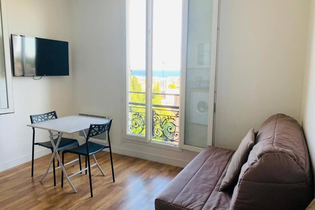 Studio Vue Mer Au Calme Proche Des Plages Apartment Nice Exterior photo